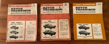 3x REVUE TECHNIQUE Opel
