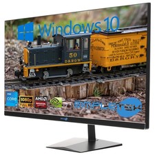 All IN One I5 27 " Win 10 RAM 64 GB SSD 4 TB Gpu GTX1660 PC Starr Editing Gaming