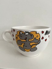 Vintage Jumbo Tasse von Wächtersbach.Maus ,Mein Herz gehört nur Dir