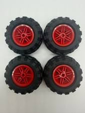 Lego Technic Räder x4 rot