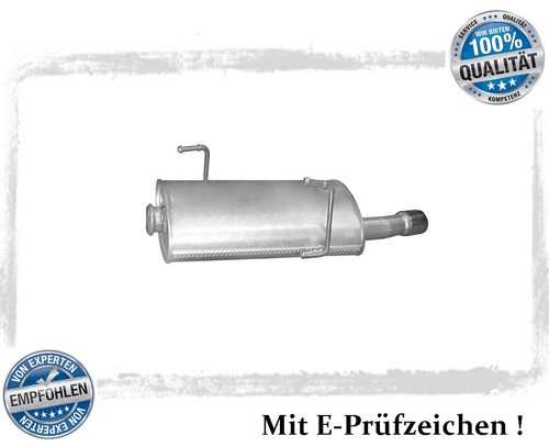 Endschalldämpfer für peugeot - endschalldämpfer,