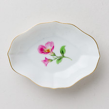 Meissen Schale Bunte Blume 8,5