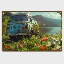 Blechschild Volkswagen Bulli