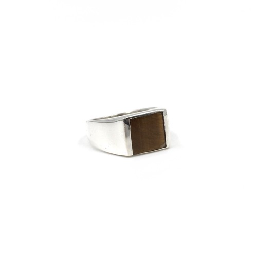 925 silber ring - silber, siegelring