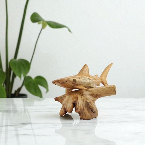 Walhai figur holz - walhai,