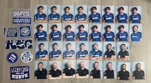 Ksc autogrammkarten - ksc,