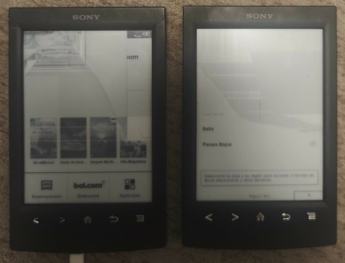 Sony digital book reader - e,