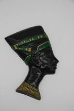 Nofretete Gipsprofil Wandbild