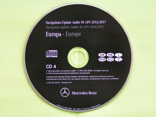 Navigation mercedes benz - cd,