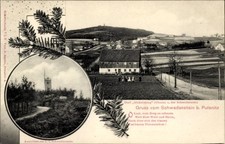 Ak Schwedenstein bei Pulsnitz