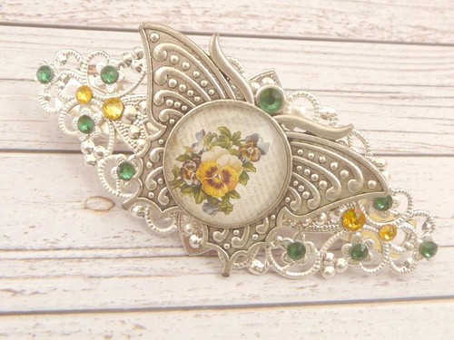 Hair clip with - hair,