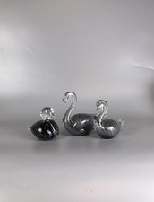 3 Vintage Glas Figuren