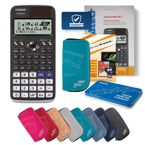 Casio 810de mit tasche - fx-810de,