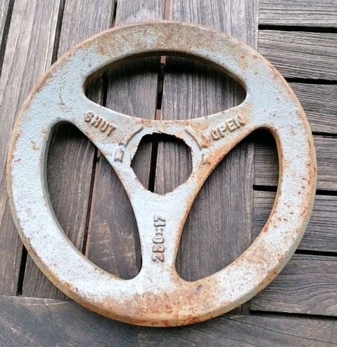 Alt stellrad handrad eisen - alt,