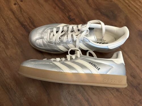 Tolle silberne adidas gazelle - tolle,