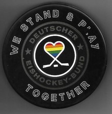 Eishockey Puck    DEUTSCHER EISHOCKEY BUND DEB   DEL NHL