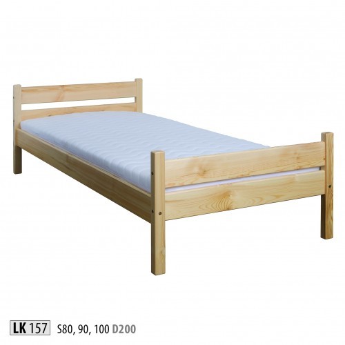 Bett einzelbett kieferbett - bett,