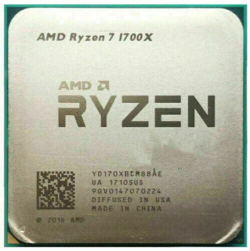Amd ryzen 1700x cpu 4 - amd, 3,4