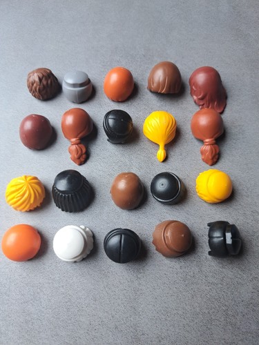 Playmobil zubehör 20x haare - playmobil, |