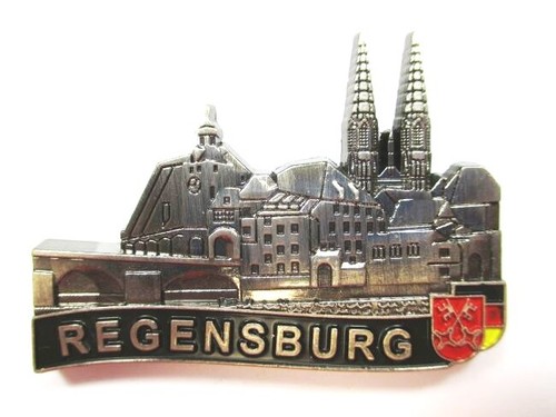 Regensburg dom magnet metall - dom,