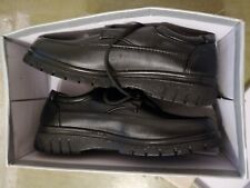 Herren Schuhe Vintage  70er Jahre style Schwarz  Gr. 43 NEU