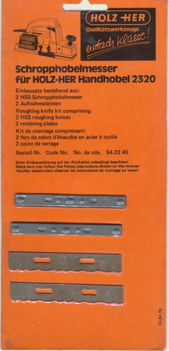 Hobelmesser schropphobelmesser - hobelmesser,