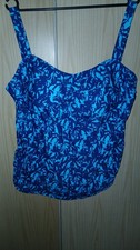 tankini gr. 52 blau/türkis