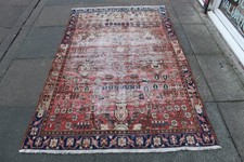 Vintage Getragen Handgeknüpft