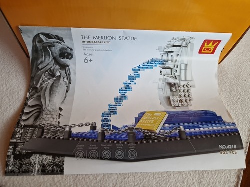 Klemmbausteine set the merlion - set,