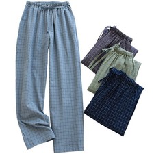 Herren Kariert Schlafanzughose