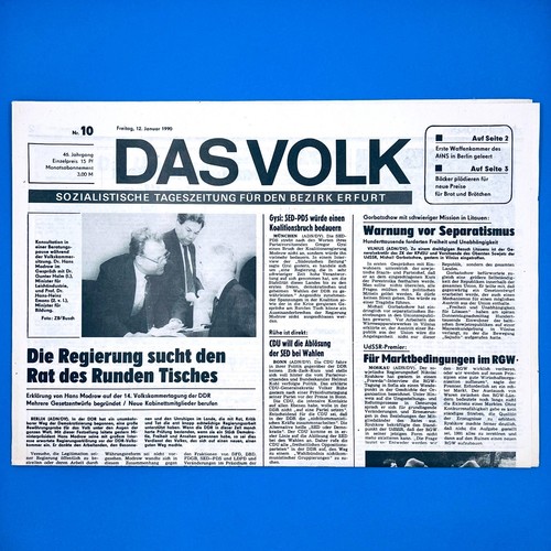 Ddr das volk - 12., 1990