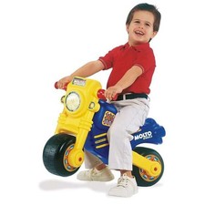 Rutschauto Motorrad Laufrad Kinderfahrzeug Moltó Cross Classic 63 Cm Blau / Gelb