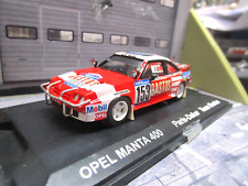 OPEL Manta 400 B Rallye Raid Dakar 1984 #153 Colsoul Bastos gebauter  UMBAU 1:43