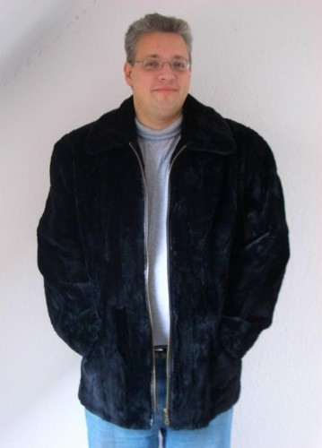 Neuware herren pelzjacke - herren,