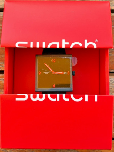 Swatch squared off armbanduhr - off,