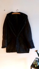 Lederjacke mit Lammfell –