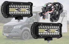 2x LED Fernscheinwerfer
