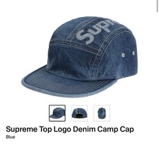 Supreme Top Logo Denim Camp