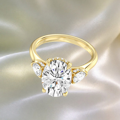 Diamant verlobungsring k - 18,