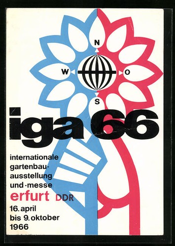 Erfurt internationale - ak, erfurt,