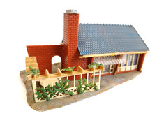 Faller Einfamilienhaus Wohnhaus - Nr. 264 -H0 - Haus Häuser Gebäude  ---- CK 371