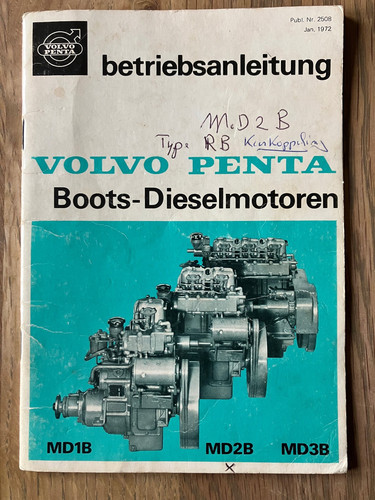 Volvo penta handbuch - handbuch, md2b