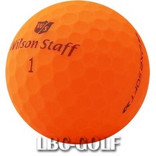 25 WILSON STAFF DX2 / DUO SOFT OPTIX ORANGE GOLFBÄLLE AAAAA LAKEBALLS MATT