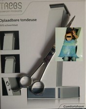 neuwertige Haarschneidemaschine, auch für Konturen + Umhang neu + Schere neu