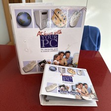 VINTAGE At Home With Your PC Step By Step Guide complete with software discs etc