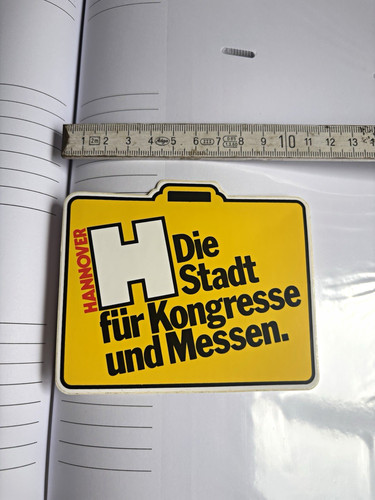Hannover werbeaufkleber - hannover,