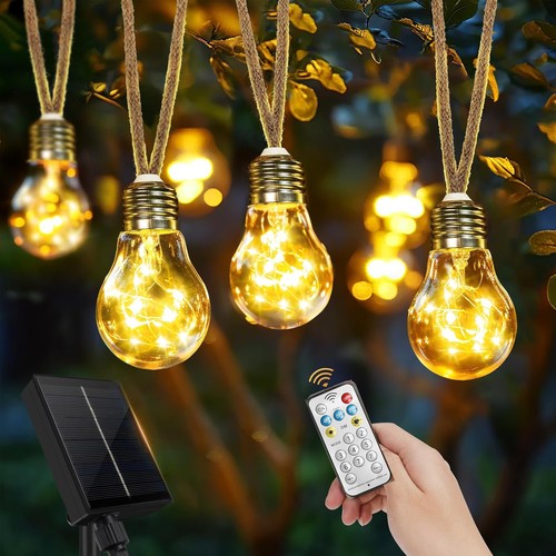 Led solar lichterkette garten - solar,