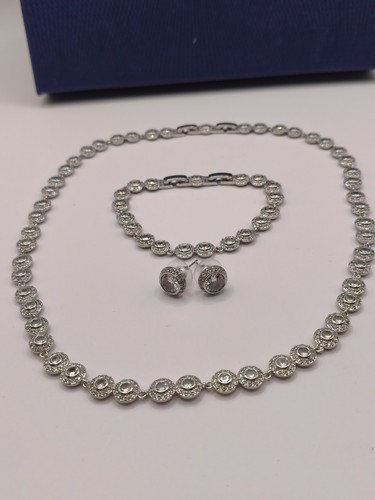 Swarovski angelic set - swarovski, silber