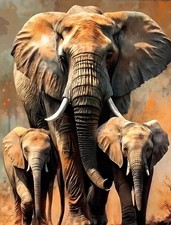 Wandkunstdruck afrikanische