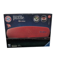 Ravensburger 3D Puzzle Allianz Arena bei Nacht 12530 - Bayern München Fanartikel